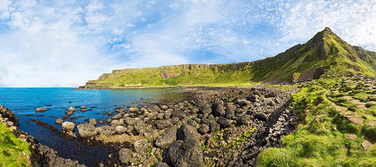 Expedition Cruise from Reykjavík to Dublin Explore Giants Causeway's fascinating formation of hexagonal basalt slabs